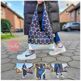 ohJelli Mini & Big * Taschen - Schnittmuster - Kombi-eBook * Shopper - Schultertasche in 2 Größen - Sewando