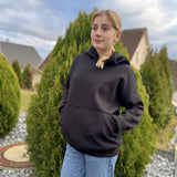 Schnittmuster Oversized Hoodie Weites Winter Meer Damen
