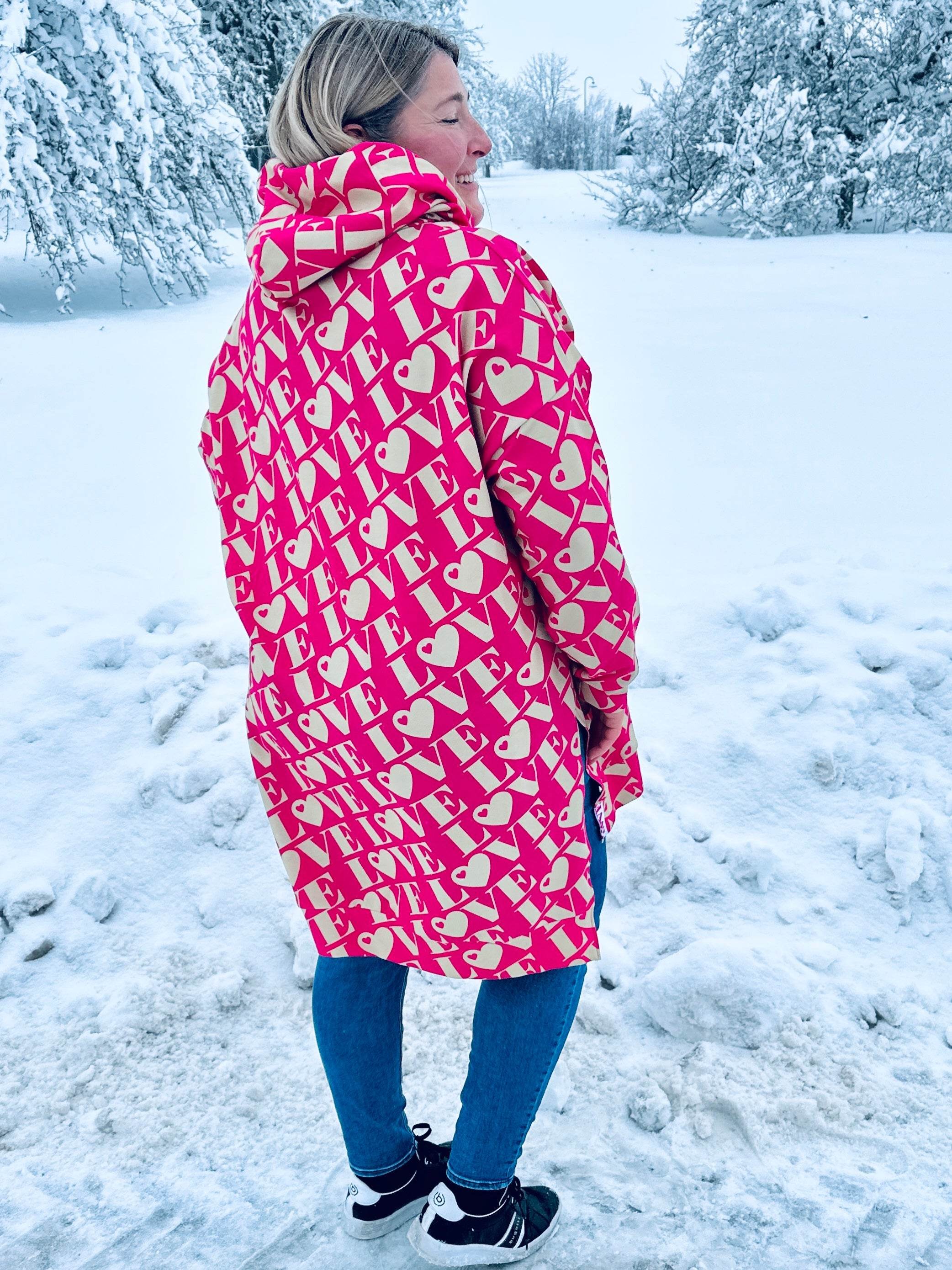Schnittmuster Hoodiejacke Jackhoo, Größe XS - XL : - Sewando