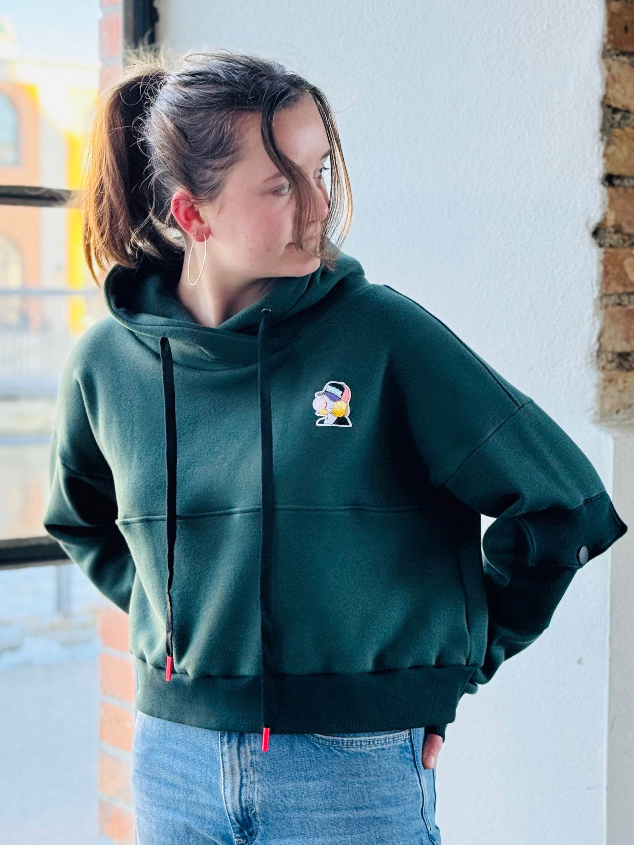 Schnittmuster Hoodiejacke Jackhoo, Größe XS - XL : - Sewando