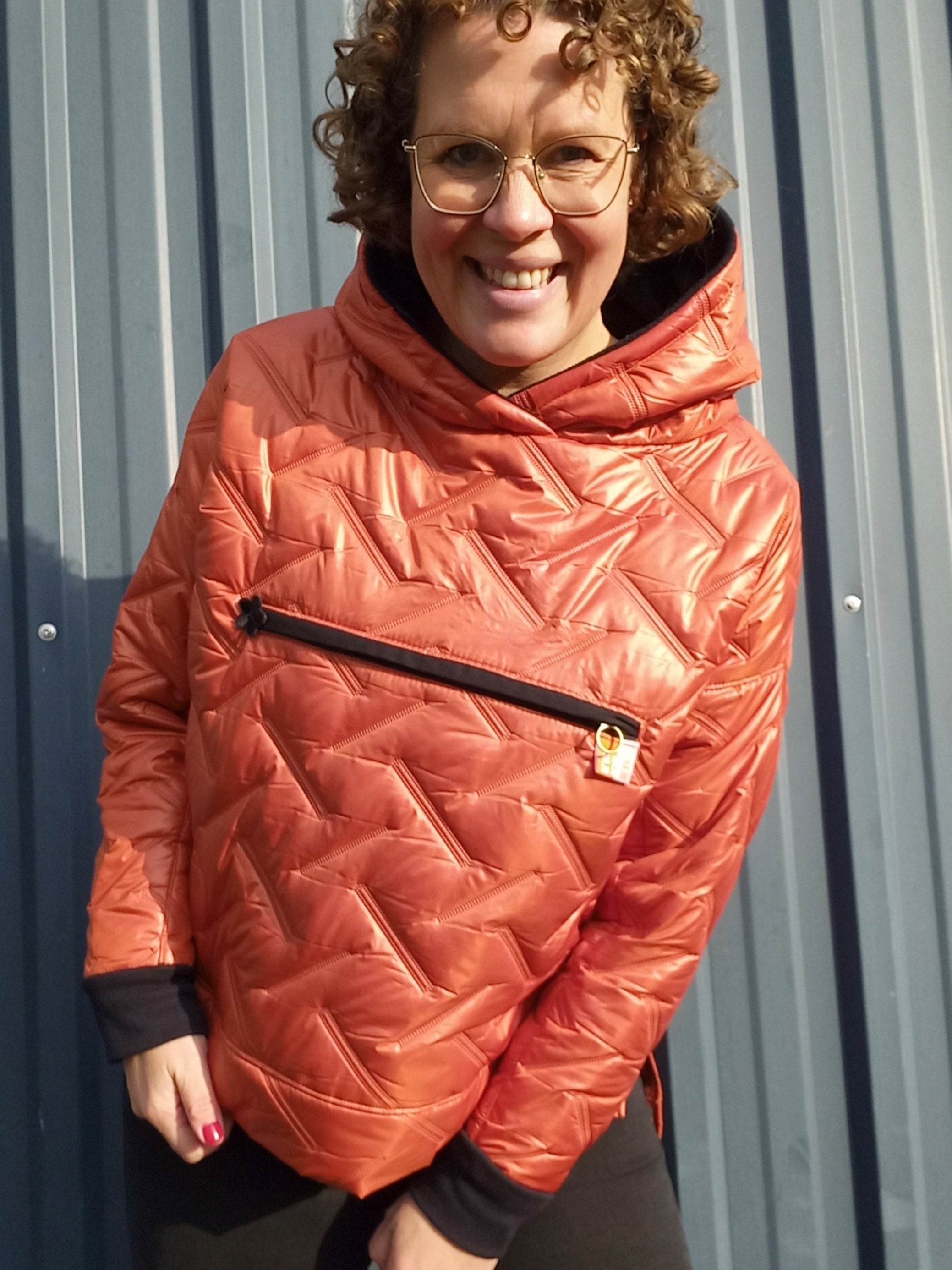 Schnittmuster Hoodiejacke Jackhoo, Größe XS - XL : - Sewando
