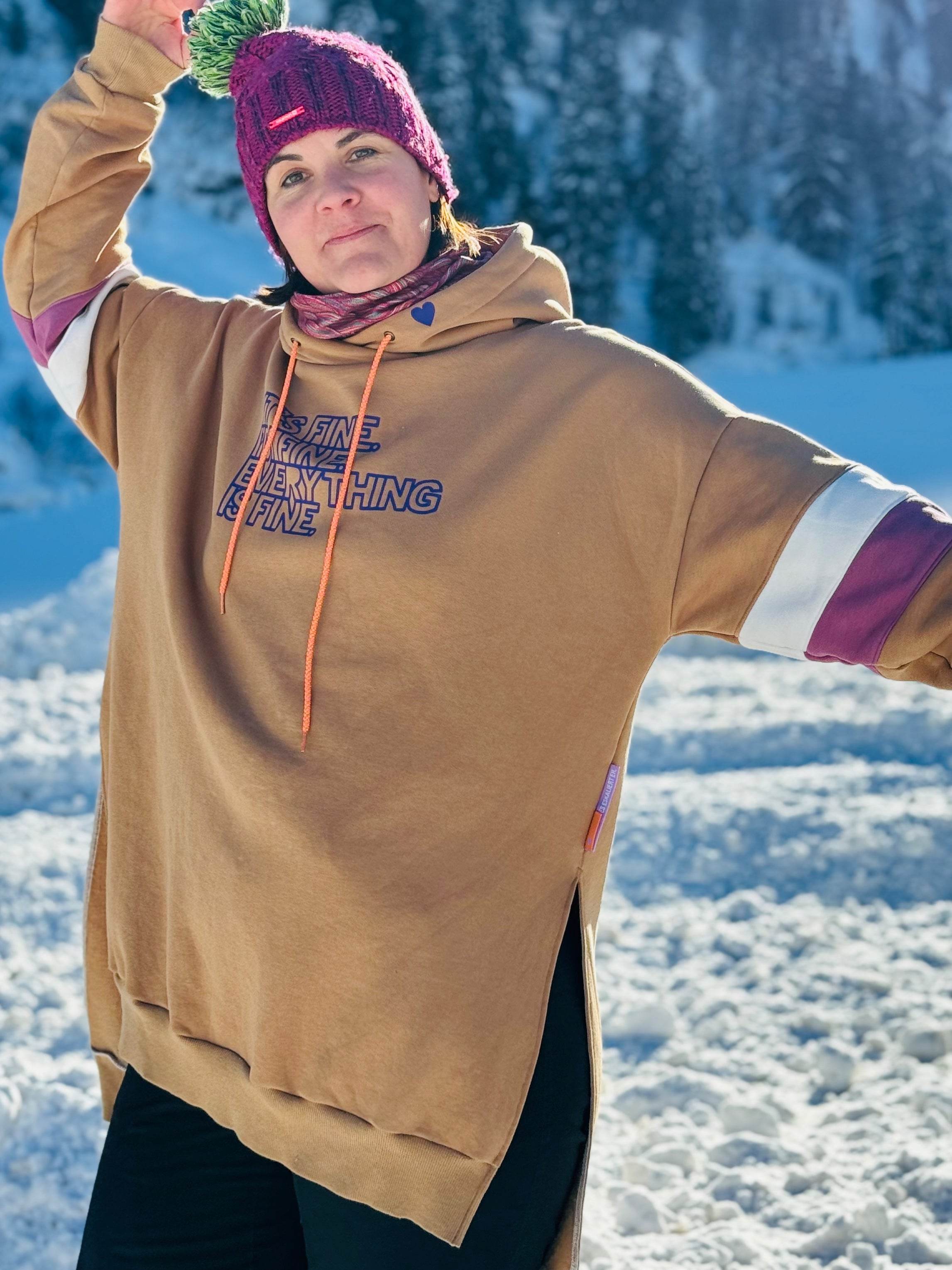 Schnittmuster Hoodiejacke Jackhoo, Größe XS - XL : - Sewando