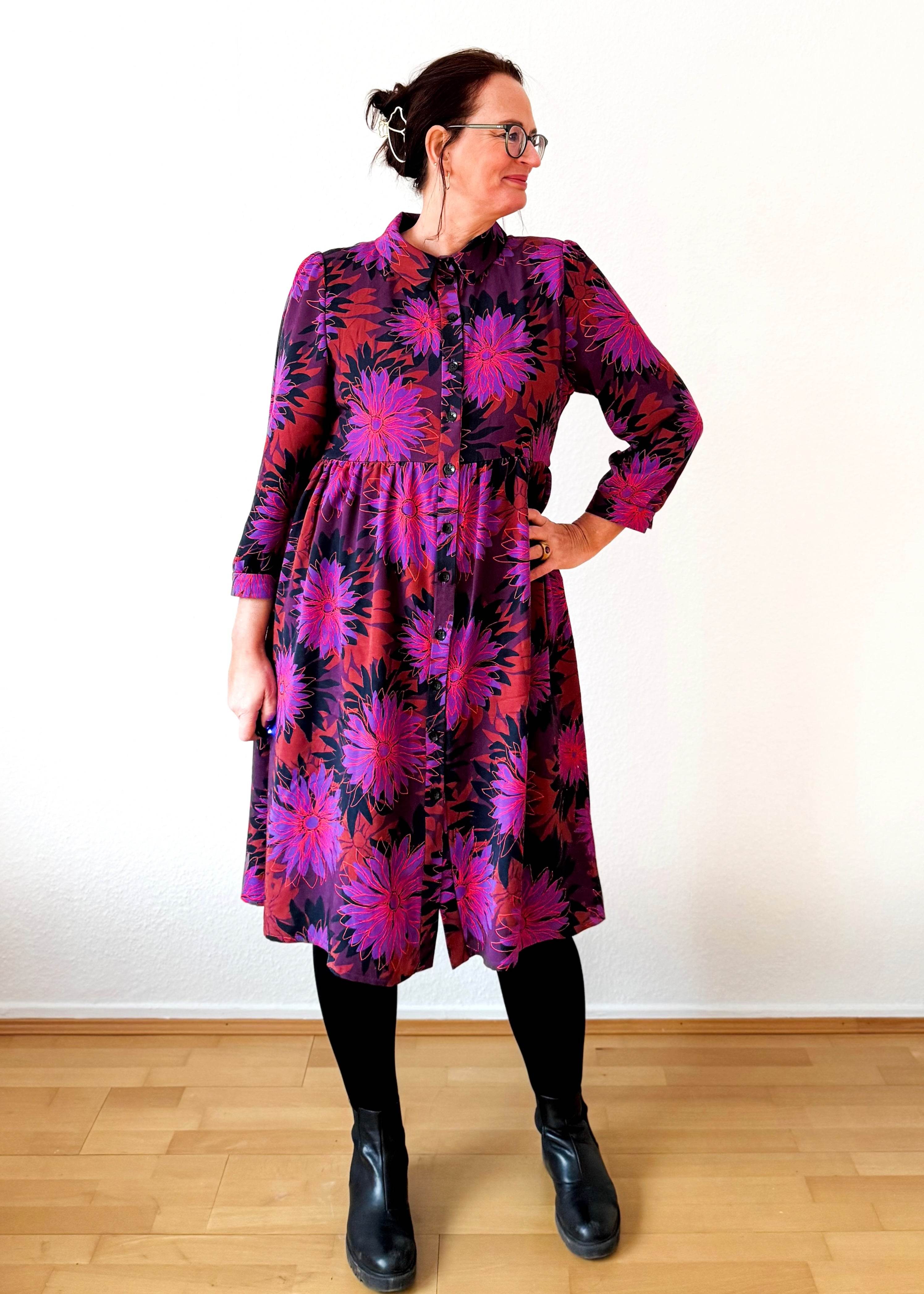 Schnittmuster Kleid Melli, Größe XS - XL : - Sewando
