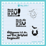 Plotter- und Laserdatei It is Halloween - Sewando