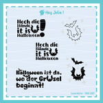 Plotter- und Laserdatei It is Halloween - Sewando