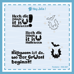 Plotter- und Laserdatei It is Halloween - Sewando