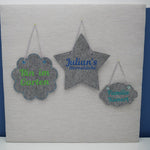 Stickdatei Set ITH Mugrugs & Schilder Blanko Dateien XXL Set - Sewando
