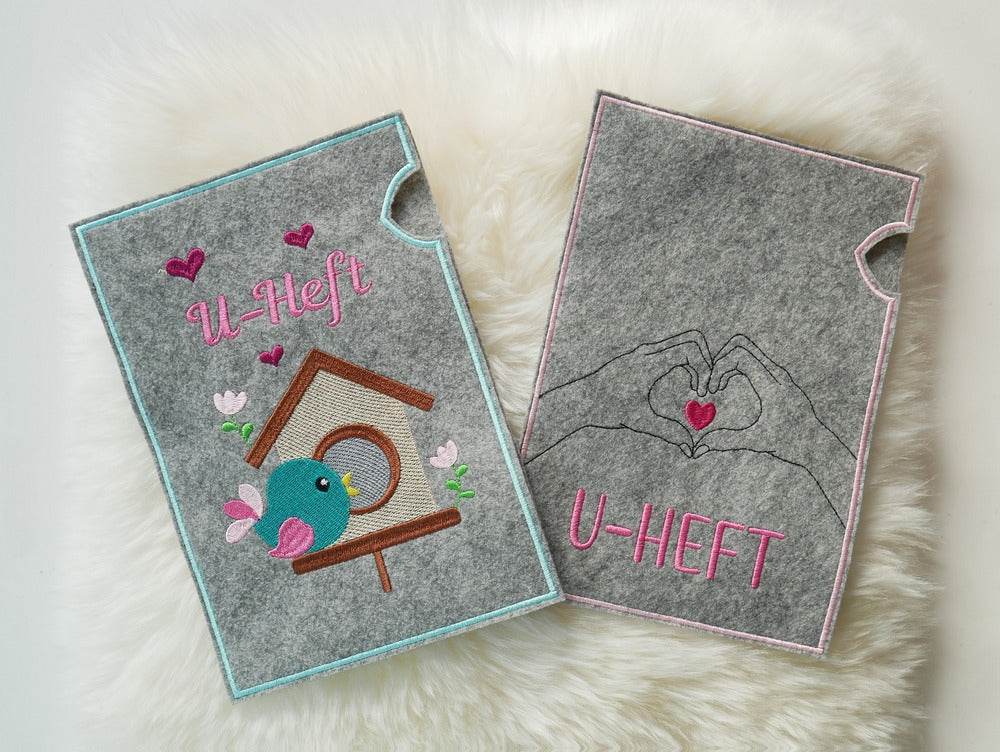 Stickdatei Set ITH U-Heft Hüllen + Einzelmotive - Sewando