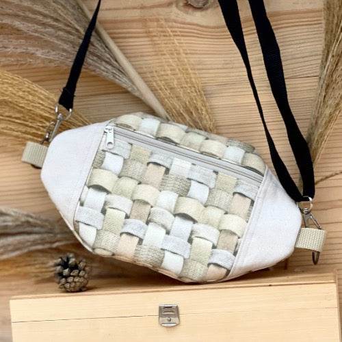 ITH Stickdatei Crossbody Bag 16x26 mit Innentasche, In The Hoop Tasche Wabee - Sewando
