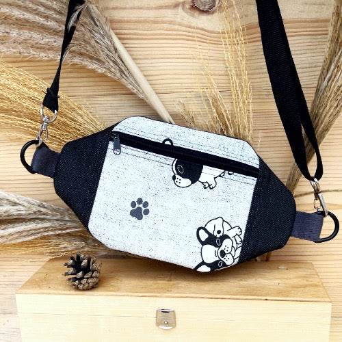 ITH Stickdatei Crossbody Bag 18x30 mit Innentasche, In The Hoop Tasche Wabee - Sewando