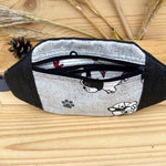 ITH Stickdatei Crossbody Bag Set mit Innentasche S, M, L, XL, In The Hoop Tasche Wabee - Sewando