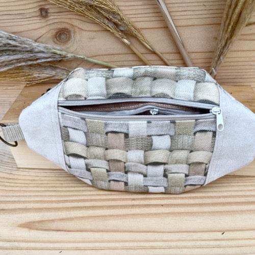 ITH Stickdatei Crossbody Bag Set mit Innentasche S, M, L, XL, In The Hoop Tasche Wabee - Sewando