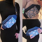 ITH Stickdatei Crossbody Bag Set mit Innentasche S, M, L, XL, In The Hoop Tasche Wabee - Sewando