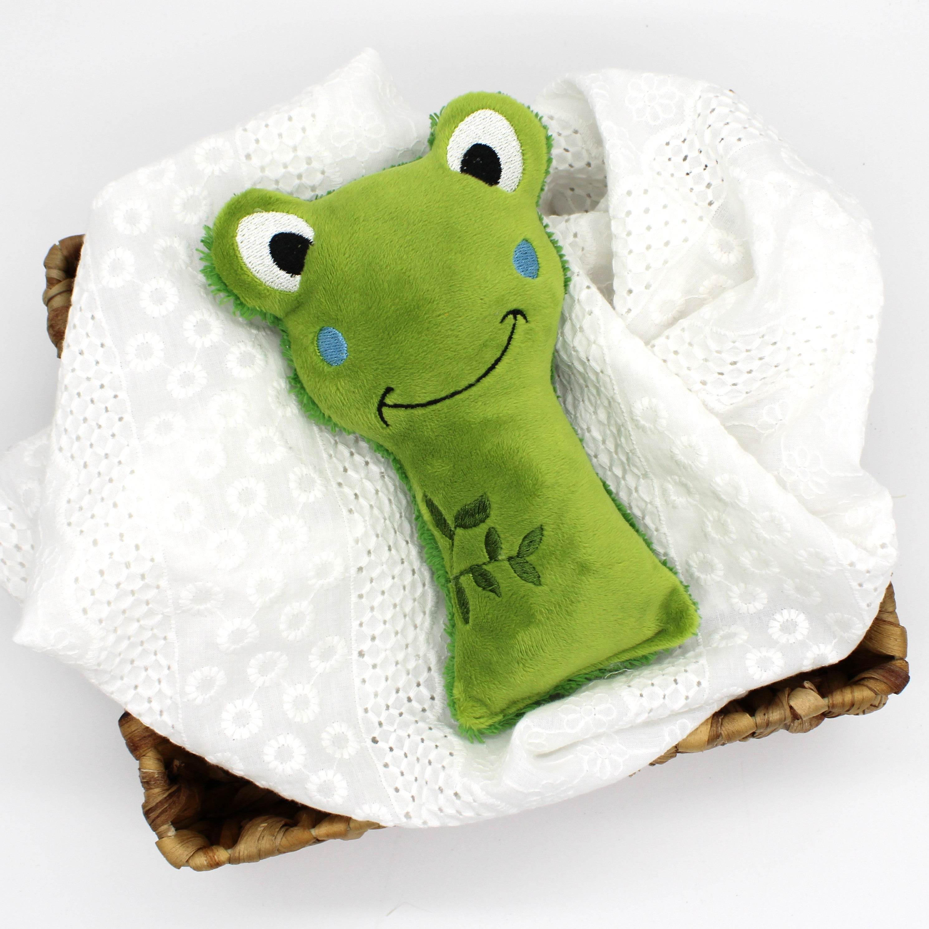 Stickdatei Frosch ITH Rassel Kuscheltier - Sewando