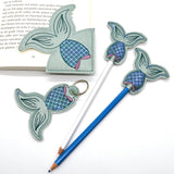 Stickdatei ITH Meerjungfrauflosse SET Nixe
