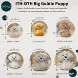Stickdatei Golden Retriever Stuffie Set mit 6 Größen ab 10x10