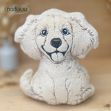 Stickdatei Golden Retriever Stuffie Set mit 6 Größen ab 10x10
