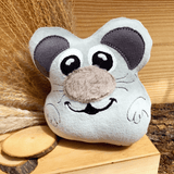 Stickdatei Maus ITH 15x17, In The Hoop Kuscheltier mit Applikationen - Sewando