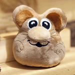 Stickdatei Maus 18x20, ITH Kuscheltier mit Applikationen - Sewando