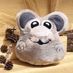 Stickdatei Maus 20x23, ITH Kuscheltier mit Applikationen - Sewando