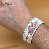 Stickdatei Herz-Armband “Schatz” in 5 Größen, ITH Schmuck ab 5x18,