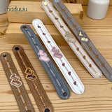 Stickdatei Herz-Armband “Schatz” in 5 Größen, ITH Schmuck ab 5x18,