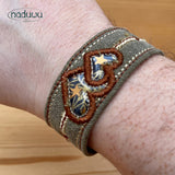 Stickdatei Herz-Armband “Schatz” in 5 Größen, ITH Schmuck ab 5x18,