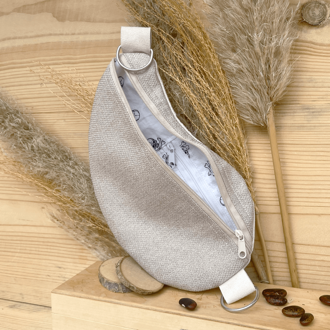 ITH Stickdatei Crossbody Bag 16x26 mit Innentasche, BeanBag - Sewando