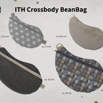 ITH Stickdatei Crossbody Bag Set S, M, L, XL mit Innentasche - Sewando