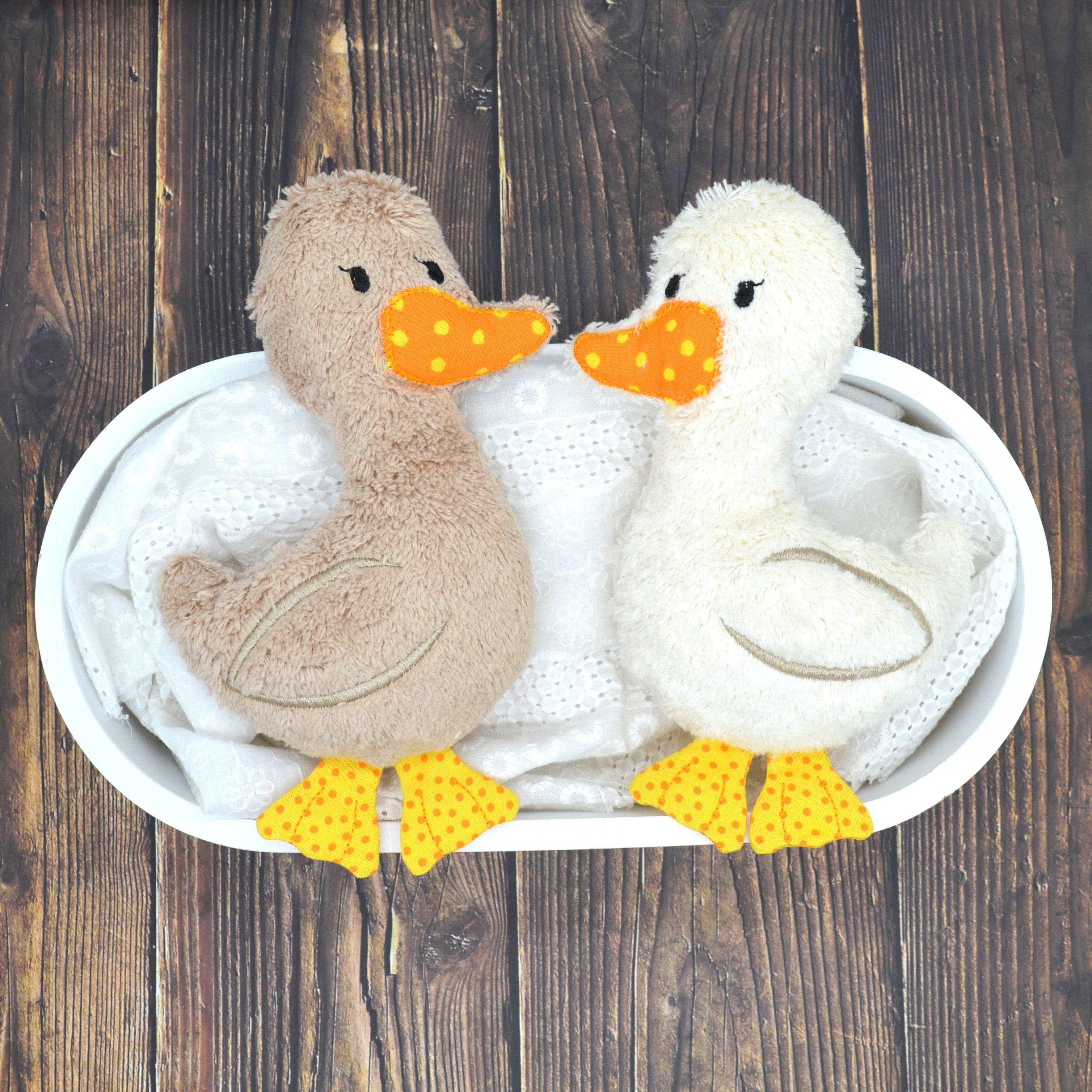 Stickdatei ITH Gans Gänse Ente Kuscheltier - Sewando