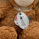 Stickdatei Hundemarkenanhänger Leuchtturm ITH - Sewando