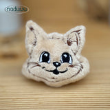 Stickdatei Katze Stuffie mit 7 Größen, In the Hoop Schnurrkopp