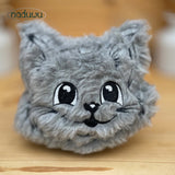 Stickdatei Katze Stuffie mit 7 Größen, In the Hoop Schnurrkopp