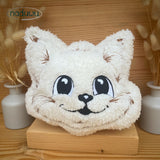 Stickdatei Katze Stuffie mit 7 Größen, In the Hoop Schnurrkopp