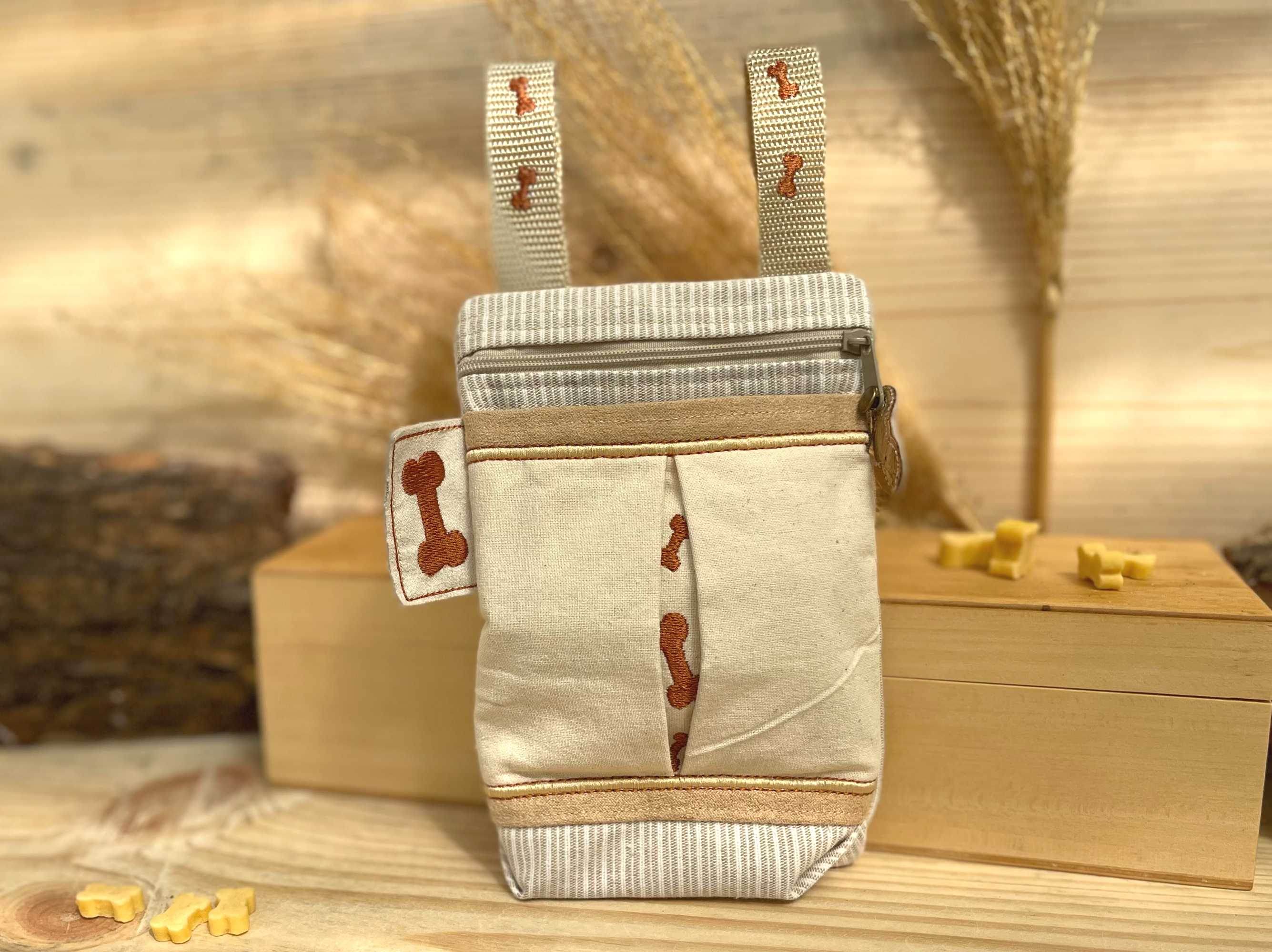 Stickdatei Tasche 13x18, ITH LongBone Bag - Sewando