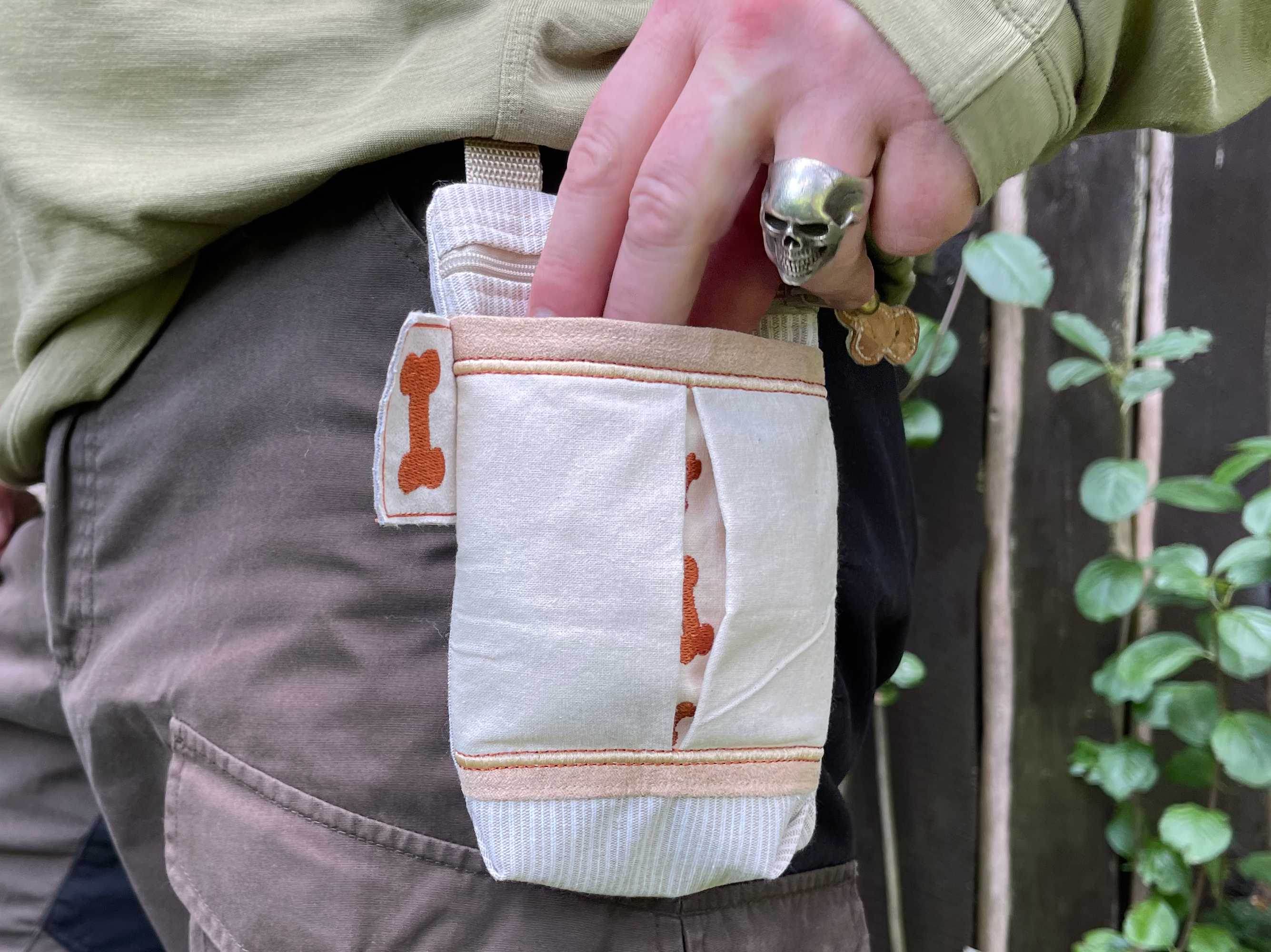 Stickdatei Tasche 13x18, ITH LongBone Bag - Sewando