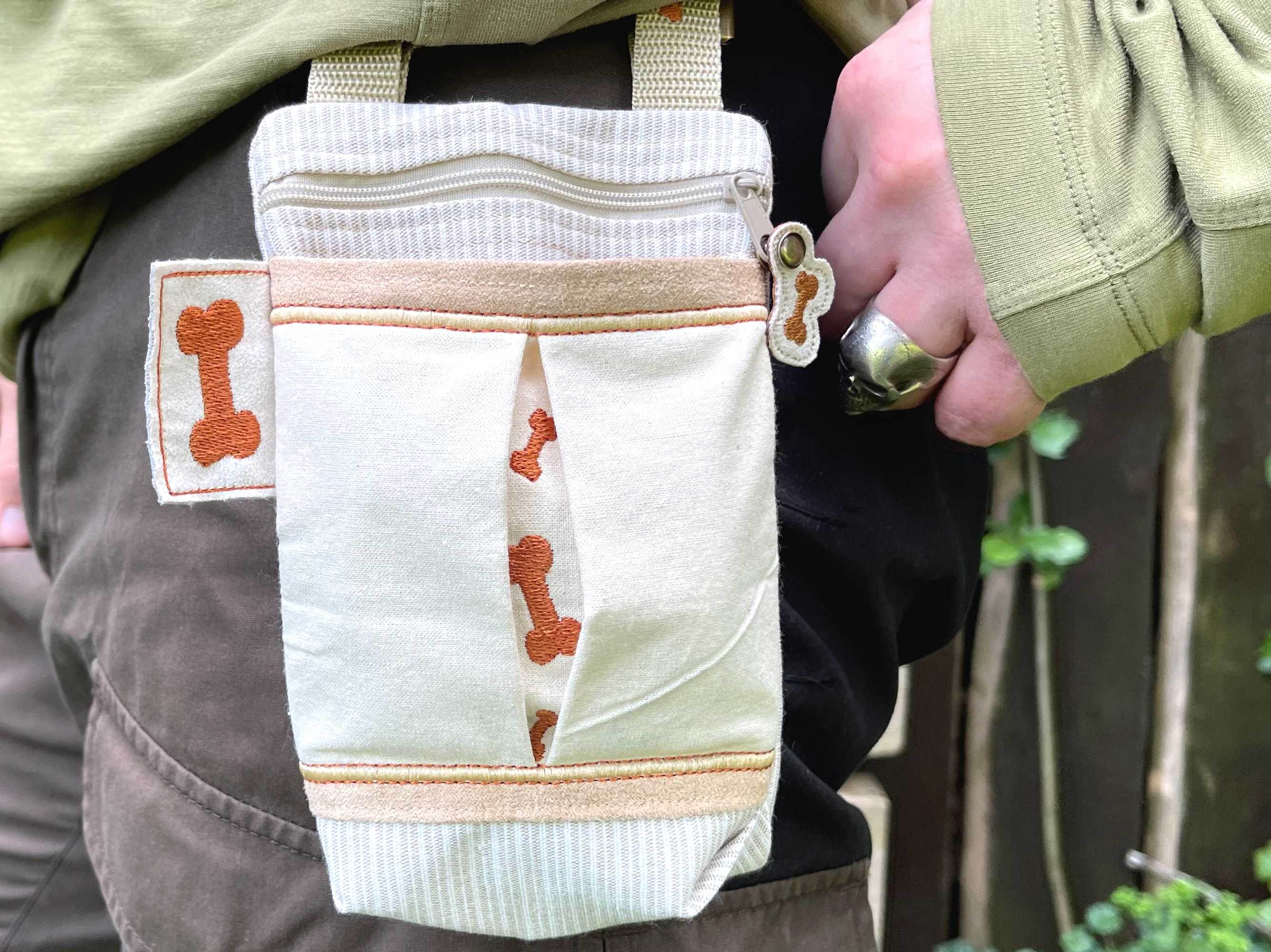 Stickdatei Tasche 16x24, ITH LongBone Bag - Sewando