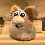 Stickdatei Maus 18x20, ITH Kuscheltier mit Applikationen - Sewando