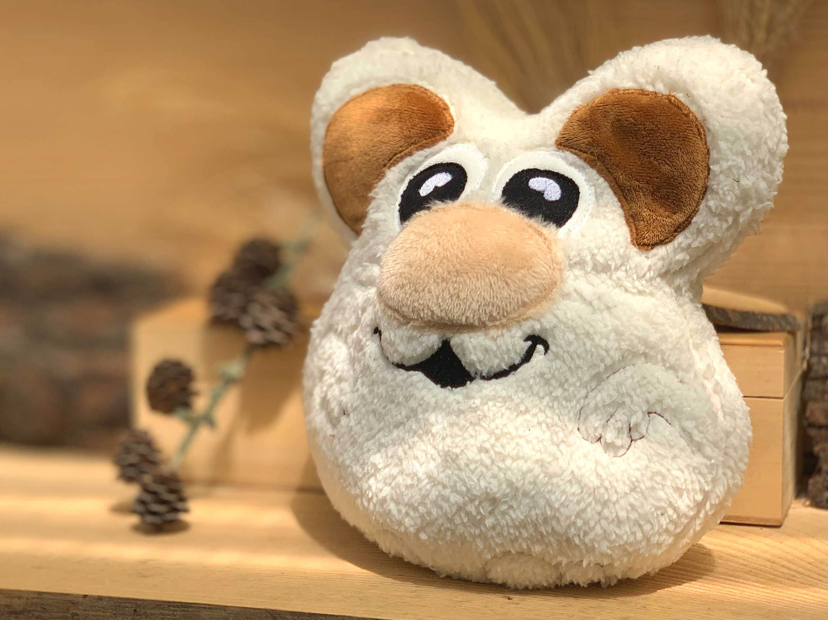 Stickdatei Maus 24x27 ITH Kuscheltier mitApplikationen - Sewando