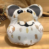 Stickdatei Maus ITH 16x18, In The Hoop Kuscheltier mit Applikationen - Sewando