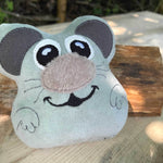 Stickdatei Maus ITH 15x17, In The Hoop Kuscheltier mit Applikationen - Sewando