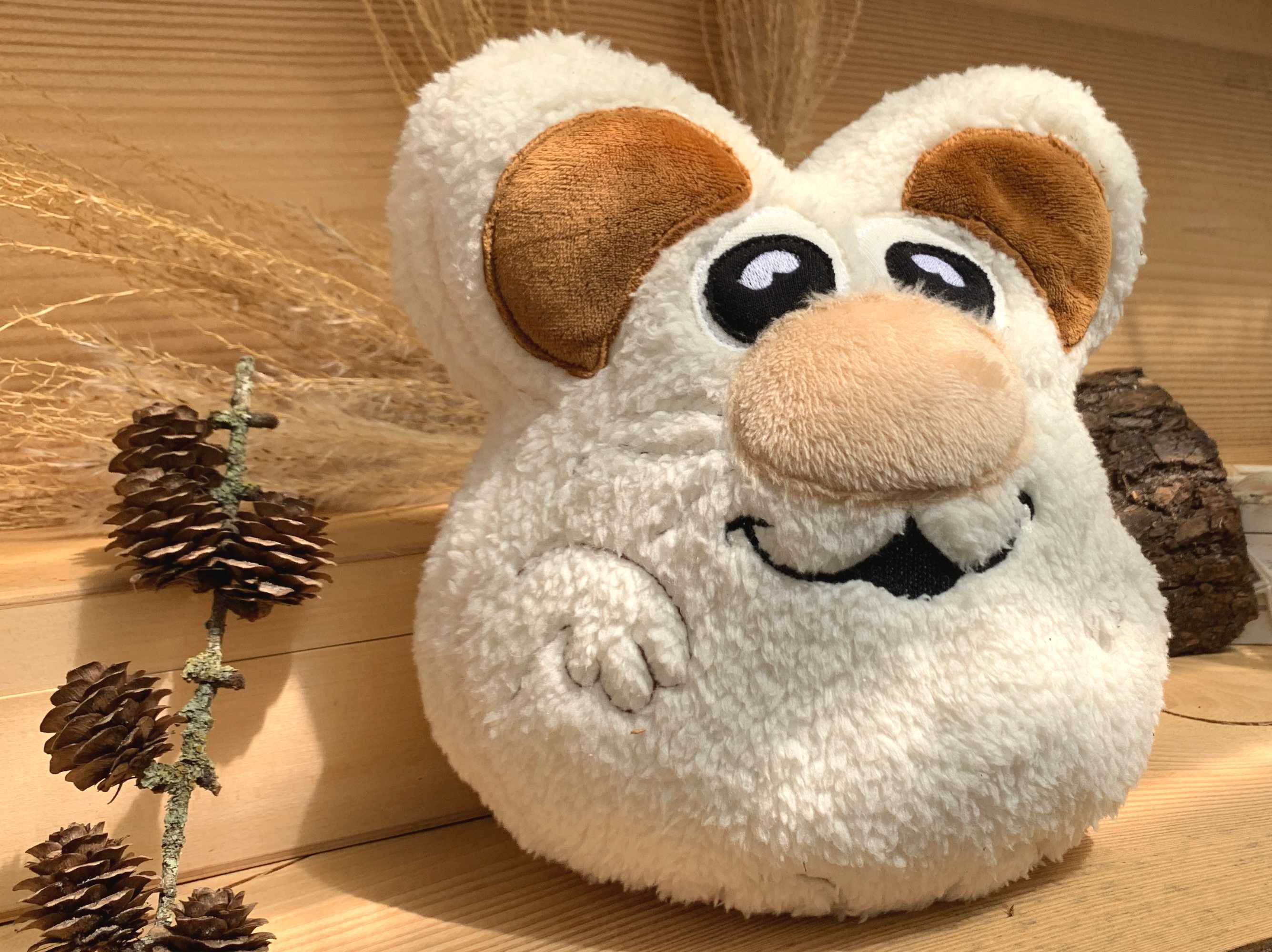 Stickdatei Maus 24x27 ITH Kuscheltier mitApplikationen - Sewando