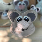 Stickdatei Maus 20x23, ITH Kuscheltier mit Applikationen - Sewando