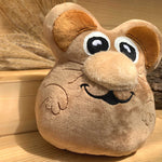 Stickdatei Maus 18x20, ITH Kuscheltier mit Applikationen - Sewando