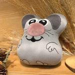 Stickdatei Maus ITH 13x15, In the hoop Kuscheltier mit Applikationen - Sewando