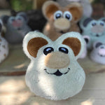 Stickdatei Maus 24x27 ITH Kuscheltier mitApplikationen - Sewando