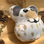 Stickdatei Maus ITH 16x18, In The Hoop Kuscheltier mit Applikationen - Sewando