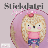 Stickdatei - Igel Ivan - Sewando