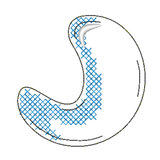 Stickdatei - BUBBLE Alphabet A-Z - Sewando