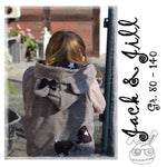 Schnittmuster Jack & Jill Weste Kinder Gr. 80-140 - Sewando